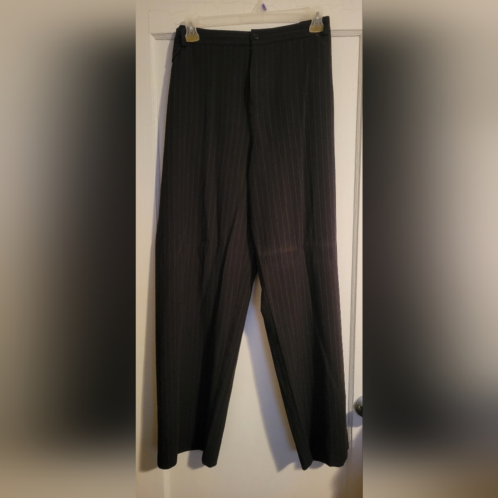 MUST GO!!! Black Pin Stripped Dress Pants from the Avenue Size 20